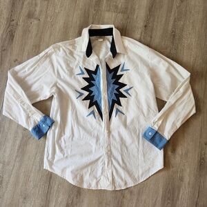 Vintage 1849 authentic ranch wear button down